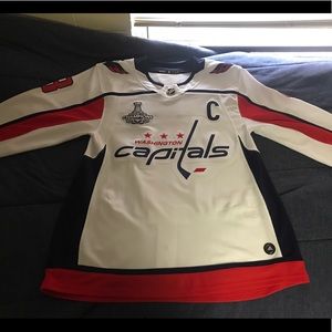 NWOT Adidas Ovechkin Authentic Capitals Jersey
